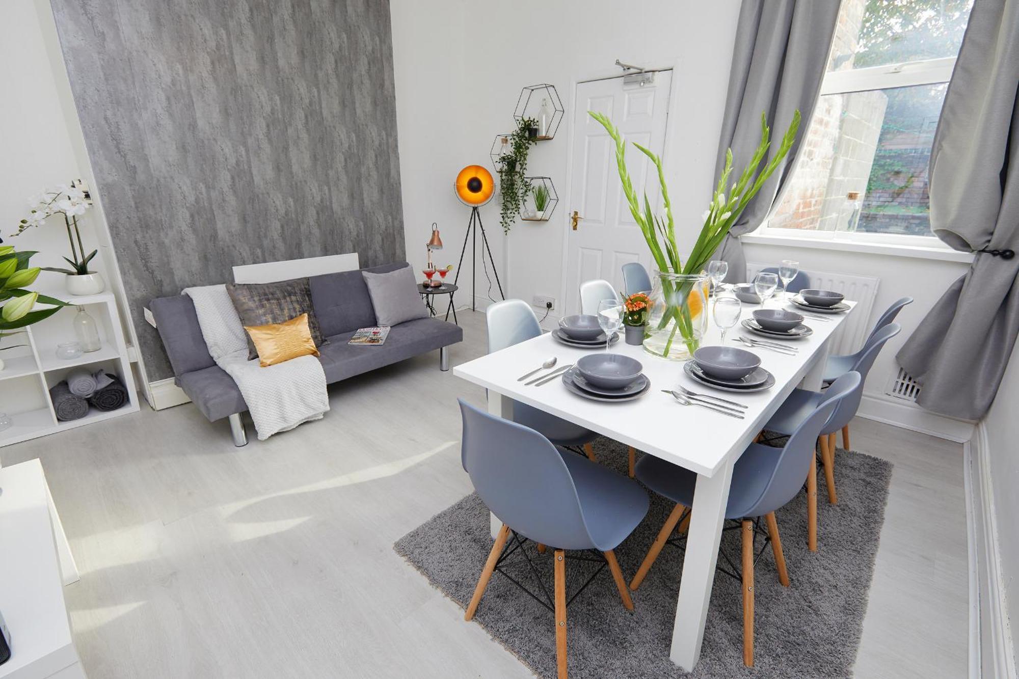 Your Sheffield Stays - Spacious 5 Bedroom House الغرفة الصورة
